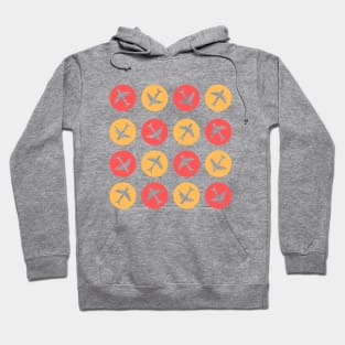 Airplanes Pattern Hoodie